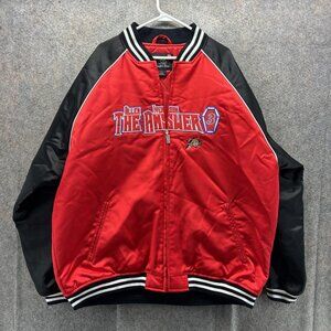 Allen Iverson Philadelphia 76ers Jacket Mens 2XL Red NBA Basketball UNK 3